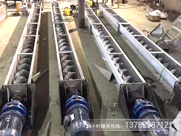 U形螺旋輸送機-管式螺旋輸送機-U型蛟龍輸送機-大型管式螺旋輸送機(圓管式螺旋輸送機) U形螺旋輸送機-管式螺旋輸送機-U型蛟龍輸送機-大型管式螺旋輸送機(圓管式螺旋輸送機)