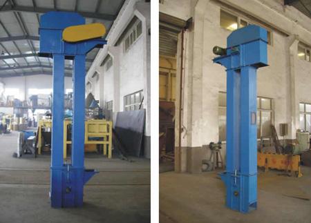 雙通道鬥式提升機造價成本要高於單通道鬥提機 雙通道鬥式提升機造價成本要高於單通道鬥提機