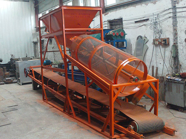 滾筒篩分機怎麽選擇場地？